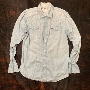 Levi Classic Denim Pearl Snap